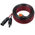 ZkeeShop Solar Charge Cable Solar Connector to XT60i Adapter Connector Connecting Solar Panel XT60i-F Extension Cable 12AWG Cable Compatible for EcoFlow Solar Generator Power Station 7.62M(25FT)