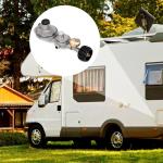 only fire Vertical Two Stage Propane Regulator with QCC1 Connection and Tank Gauge, 3/8" Female NPT Outlet for Gas Grills, Propane Tank, RV and Propane Heater