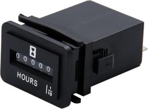 AC 110V-250V Mechanical Hour Meter - YOOREAL Hour Meter No Battery for Diesel Engine Generator Boat Motorcross Motor Truck Inverter Boat RV Zero Lawn Mower Snow Blower Waterproof