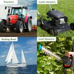 AC 110V-250V Mechanical Hour Meter - YOOREAL Hour Meter No Battery for Diesel Engine Generator Boat Motorcross Motor Truck Inverter Boat RV Zero Lawn Mower Snow Blower Waterproof