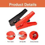 ELFCULB XT60 to Alligator Clips,12AWG XT60 Female Connector Quick Disconnect Cable Compatible for RC Battery Portable Power Station Solar Panel(5FT)