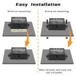 NInE-ROnG Digital Tachometer,Small Engine Hour Meter,Maintenance Reminder,User Shutdown,Use for ZTR Lawn Mower Tractor Generator Marine Outboard ATV Motor Snowmobile and Gas Powered Equipment