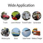 ELFCULB XT60 to Alligator Clips,12AWG XT60 Female Connector Quick Disconnect Cable Compatible for RC Battery Portable Power Station Solar Panel(5FT)