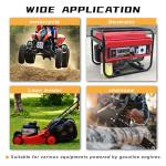 NInE-ROnG Digital Tachometer,Small Engine Hour Meter,Maintenance Reminder,User Shutdown,Use for ZTR Lawn Mower Tractor Generator Marine Outboard ATV Motor Snowmobile and Gas Powered Equipment