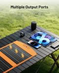 SOLUPUP Solar Panels 30W Portable Foldable Solar Charger with 5V USB-A and USB-C Fast Charging Compatible with iPhone, iPad, Samsung, Power Banks, IPX5 Waterproof Perfect for Camping, Hiking, Outdoor