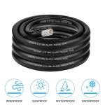 1/0 Gauge Battery Cable,1/0 AWG 10ft Tinned Copper Welding Cable,600V Marine Battery Cable for Boat Solar Generator DIY Bulk Car Automotive RV Truck Motorcycle