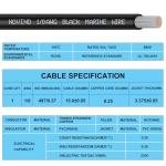 1/0 Gauge Battery Cable,1/0 AWG 10ft Tinned Copper Welding Cable,600V Marine Battery Cable for Boat Solar Generator DIY Bulk Car Automotive RV Truck Motorcycle