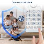 VTech IS8151-2 Super Long Range 2 Handset DECT 6.0 Cordless Phone for Home with Answering Machine, 2300 ft Range, Call Blocking, Bluetooth, Headset Jack, Power Backup, Intercom, Expandable to 12 HS