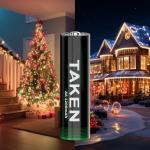 Taken 8 Pack AA Rechargeable NIMH Batteries for Solar Lights, 1200mAh 1.2V Lithium Battery for Garden Lawn Landscaping Solar Lamps Remotes