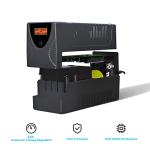 Ups Battery Backup and Surge Protector 850VA/480W,Computer Uninterruptible Power Supply Units,Battery Backup Intelligent LCD,SKE Back UPS,Uninterruptible Power Supply,Battery Backup for Computer SKE