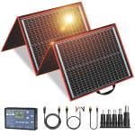 DOKIO 150W Portable Solar Panel Kit with USB Outputs