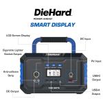 DieHard Portable Power Station 1000-Watt (2000-Watt Peak) - Quiet, Lightweight Solution for Home Backup, Weather Emergencies, Outdoor Recreation, Jobsite