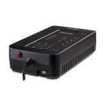 CyberPower ST900U Standby UPS System, 900VA/500W, 12 Outlets, 2 USB Charging Ports, Compact, Black