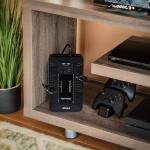 CyberPower ST900U Standby UPS System, 900VA/500W, 12 Outlets, 2 USB Charging Ports, Compact, Black