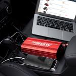 POTEK 750W Power Inverter DC 12V to AC 115V Car Converter with 2A USB Charging Port
