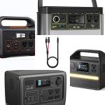 Solar ConnectorsTo DC7909, DC8020 Adapter Perfectly Solar Connector, Compatibility with Jackery Portable Power Station, Solar Panel Extension Cable, 12AWG Heavy Wire