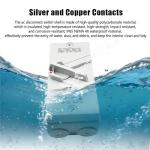 Meyffon 20A 440V Enclosed Motor Disconnect Switch 3 Pole Safety Isolation Switch IP65 3 Phase Disconnect Breaker Box 20 Amp for Generator Welding Food Processing