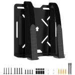 Universal Wall and VESA Mount for Micro PC, UPS Units, WiFi Router, Cable Modem and Other Electronic Devices Adjustable Strap Mount Bracket for Dell HP Lenovo Mini PC Mounted Behind The TV or Monitor