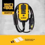 DEWALT 140W Car Power Inverter with USB Ports