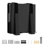 Universal Wall and VESA Mount for Micro PC, UPS Units, WiFi Router, Cable Modem and Other Electronic Devices Adjustable Strap Mount Bracket for Dell HP Lenovo Mini PC Mounted Behind The TV or Monitor