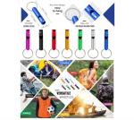 BytePower SolarCharger Power Bank 20000mAh, Portable Solar Pone Charger with Compass,Carabiner, Whistle,Flashlights,Solar Panel Charger,Camping Gear Accessory (Blue)