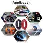 Geosiry 2/0 Battery Cable, 10FT Red + 10FT Black 2/0 Welding Cable, Stranded Oxygen-Free Copper Wire for Automotive, Battery, Solar, Marine and Generator