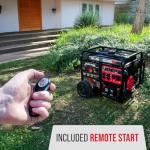 DuroStar DS13000MXT 13,000-Watt 500cc Tri Fuel Portable Generator - Gas, Propane & Natural Gas, Remote Electric Start, Whole Home Power Backup, Transfer Switch Ready, RV & Emergency Ready