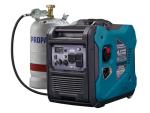 Konner&Sohnen Dual Fuel Inverter Generator - 5500W, 120/240V, Portable and Lightweight, Super Quiet with CO Sensor and Fuel-Efficient Technology, Gas & LPG Powered (German brand,model:KS 6000iEHS CO)