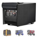 YAFFEY Generator Cover 24”L x 18”W x 20”H, Fits Most 3000-5000W Generators, Heavy-Duty Waterproof Oxford Fabric, Windproof with Zipper Closure for Outdoor Protection