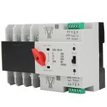 Dual Power Automatic Transfer Switch - 4P 100A 220V Changeover Switch with Automatic Transfer and Electronic Power Circuit Breaker