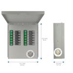 Nature's Generator Transfer Switch12-Circuits 120/240V 30A Non-Automatic Power Transfer Kit