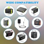 19V Portable Power Supply Charger for Marbero M82 M82MAX M822 M822MAX M87 M88 M168 Portable Power Station Solar Generator Battery 19V 1.5A Wall Adapter Charger