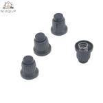 NIUQIUP 4-Pack AAA Igniter Button Caps with Springs - Replacement Push Button for Gas Fire Pit, BBQ Grill, Barbecue Spark Generator - Includes Mounting Threads (18mm)