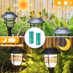 funkawa (2-Pack) 18500 3.2V LiFePO4 Solar Batteries, shockli 18500 3.2 Volt 1100mAh Rechargeable Solar Battery for Outdoor Solar Lights (Not AA Battery)