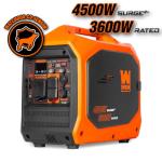 WEN 4500-Watt Inverter Generator, RV-Ready, Quiet, Portable, and Lightweight with Fuel Shut Off and CO Watchdog (56432iX)