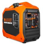 WEN 4500-Watt Inverter Generator, RV-Ready, Quiet, Portable, and Lightweight with Fuel Shut Off and CO Watchdog (56432iX)