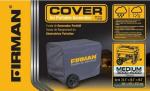 FIRMAN Portable Generator Cover - Waterproof and Heavy Duty