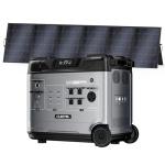 OUKITEL (2025 New) Portable Power Station P5000 Pro With 500W Solar Panel, 5x3600W AC Output (6000W Surge),5120Wh Large Capacity Solar Generator,1000W MPPT Solar for Emergency, Home Backup, Camping