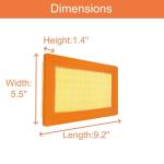 Arpisziv Air Filter 0J8478S Replacement Fit Ge-nerac Generator 14-20 Kw Home Standby Air-Cooled 2013 Evolution Series Engine