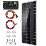 Topsolar 100W 12V Solar Panel Kit for Off-Grid