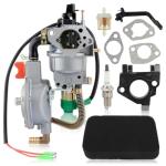 Dual Fuel Carburetor Kit for 4.5-5.5KW Generators