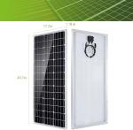 Topsolar 100W 12V Solar Panel Kit for Off-Grid