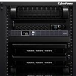 CyberPower OR700LCDRM1U Smart App LCD UPS Battery Backup and Surge Protector, 700VA/400W, 6 Outlets, AVR, 1U Rackmount, UL Certified