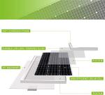 Topsolar 100W 12V Solar Panel Kit for Off-Grid