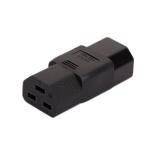 Strhowill IEC 320 C14 to Female C21 AC Adapter, 16A to 10A Power Connector for PUD UPS, Black Color