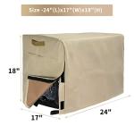 Jorohiker Generator Cover Waterproof 24 x 17 x18 inch, Heavy Duty 600D Polyester Universal Generator Cover for Portable Generators DS4000S/ Predator 3500/Predator 4375/EU3000iS