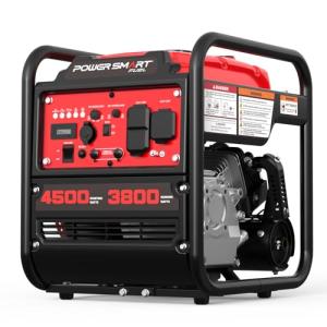 PowerSmart 4500-Watt Portable Generator with Inverter Technology, CO Protect, Home Use