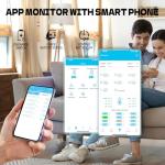 12V 300Ah LiFePO4 Lithium Battery Small Size, Built-in 200A BMS, Up to 10000 Cycles, Max. 2560W Power Output, Perfect for Off-Grid, RV, Golf Cart, Solar Power System, Home Backup