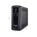 CyberPower CP1200AVR AVR UPS Battery Backup and Surge Protector, 1200VA/720W, 10 Outlets, Mini-Tower, UL Certified