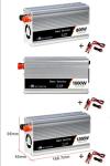 Power Inverter 300W/500W/600W/800W/1000W/1200W/1500W/2000W Modified Sine Wave Inverter DC 12V to 110V/220V AC Car Inverter,1000w,12V to 110V
